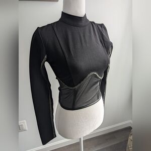 Sold on Depop! Maniere de voir never worn, sheer mid section